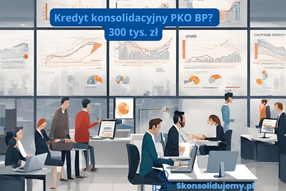 PKO BP konsolidacja 300 tys. zł