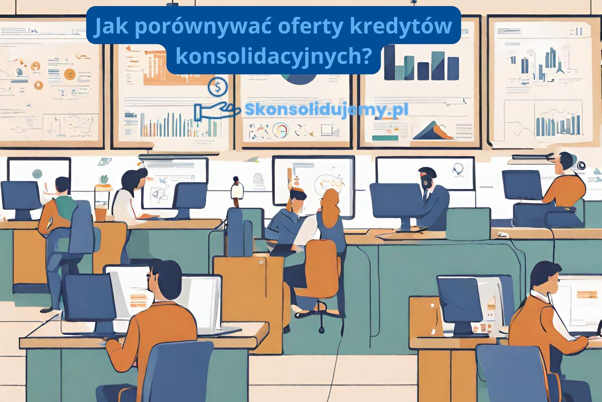 Jak porównywać oferty kredytów konsolidacyjnych